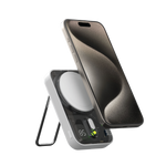 موماكس بطارية شحن متنقلة لاسلكية  1-Power Flow  مغناطيسي 10000 مللي أمبير