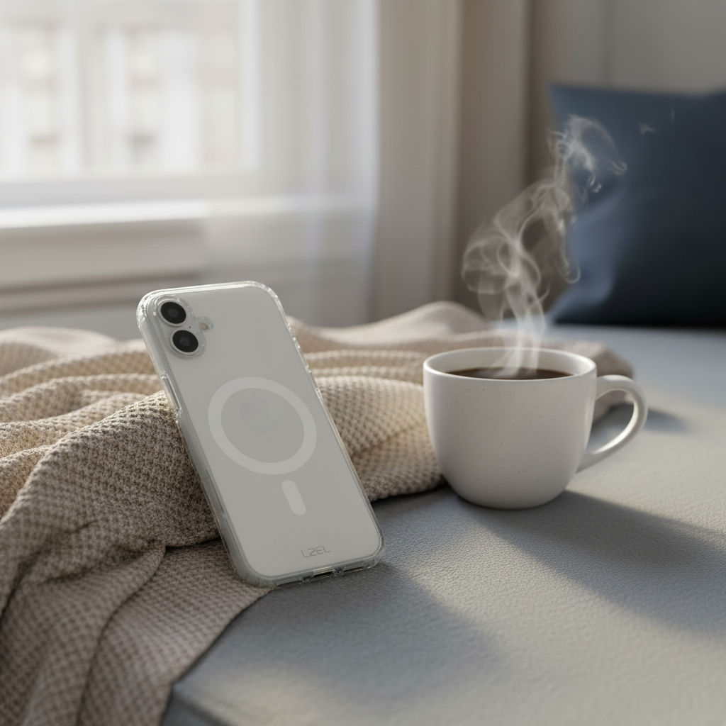 LZEL iPhone 16 Mag Excellence Clear With MagSafe