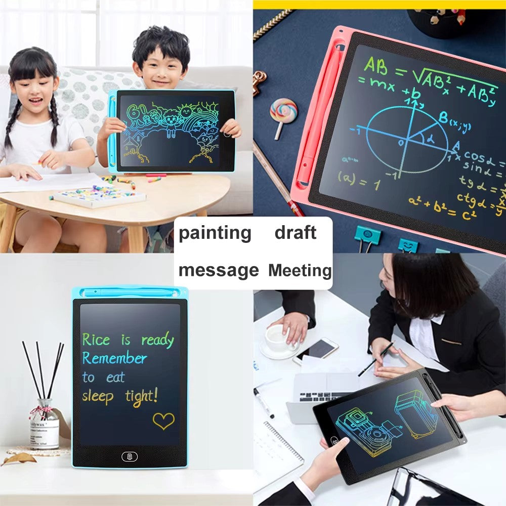 لوحة الرسم الاحترافية بشاشة LCD ملونة مقاس 12 بوصة