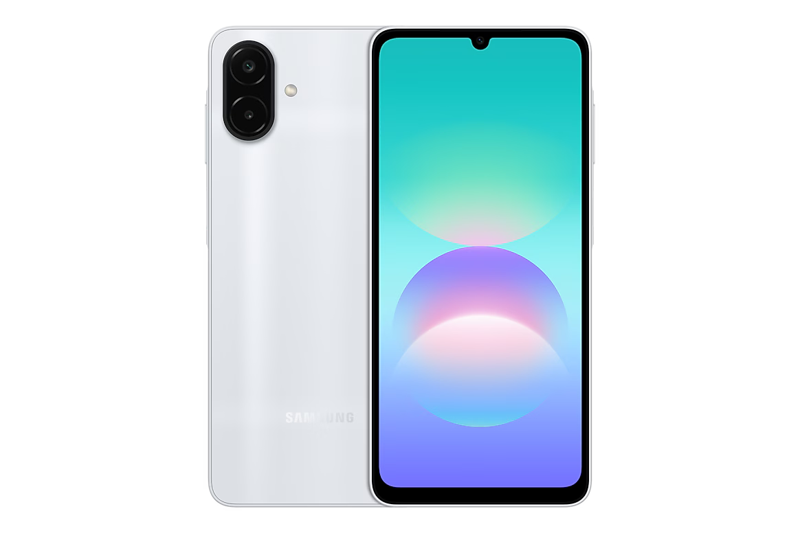 سامسونج جالكسي A08 4G – شاشة 6.7 بوصة 90Hz، كاميرا 50MP وبطارية 6000mAh | فضي