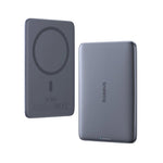 بايسوس بيكوغو AM31 باور بانك مغناطيسي صغير جداً مع حامل 5000mAh 20W | اسود