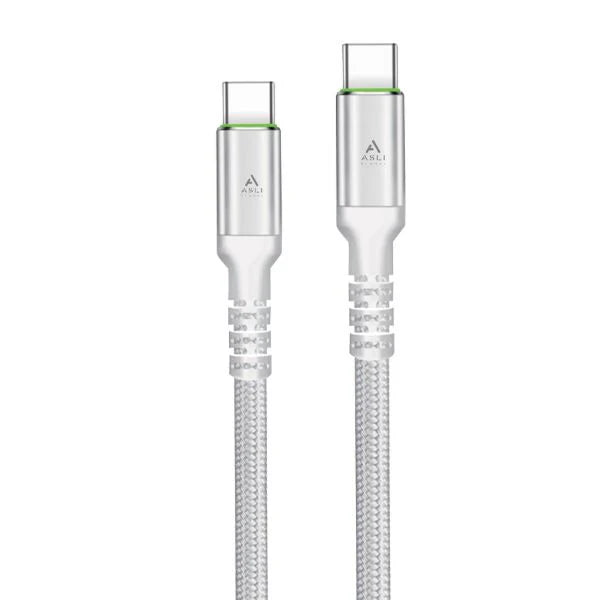 Asli Global Power Wire Max USB-C to USB-C Cable 66W 2M
