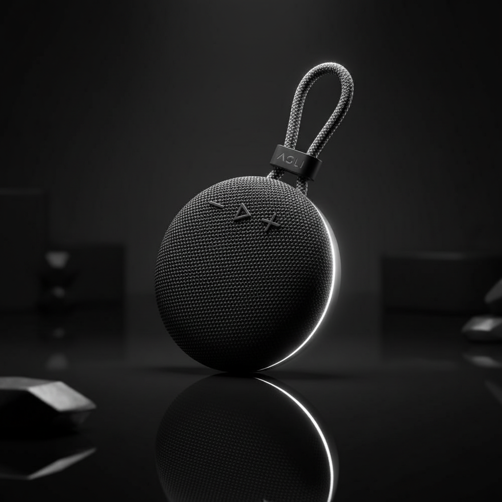 Asli Global SoundWave Aura True Wireless Speaker | Black