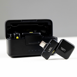 LZEL 2.4 GHz Wireless Microphone – Portable, Clear Audio, Noise Reduction, Mono/Stereo