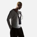 Phone Pocket with Strap – Stretch Knit Wearable iPhone Holder 40 cm | Black