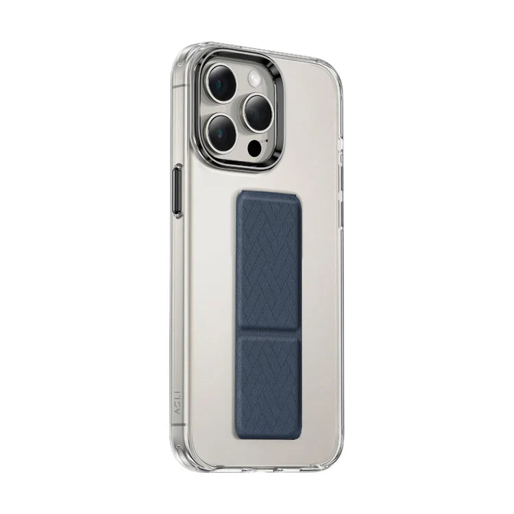 Asli Global iPhone 15 Pro Max Leather Grip Stand