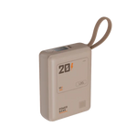 LZEL Zenoflex Surge20 Portable 20000Mah  65W Max Pd Power Bank Dual Usb-C