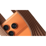 Phone Pocket with Strap – Stretch Knit Wearable iPhone Holder 80 cm | Cinnamon