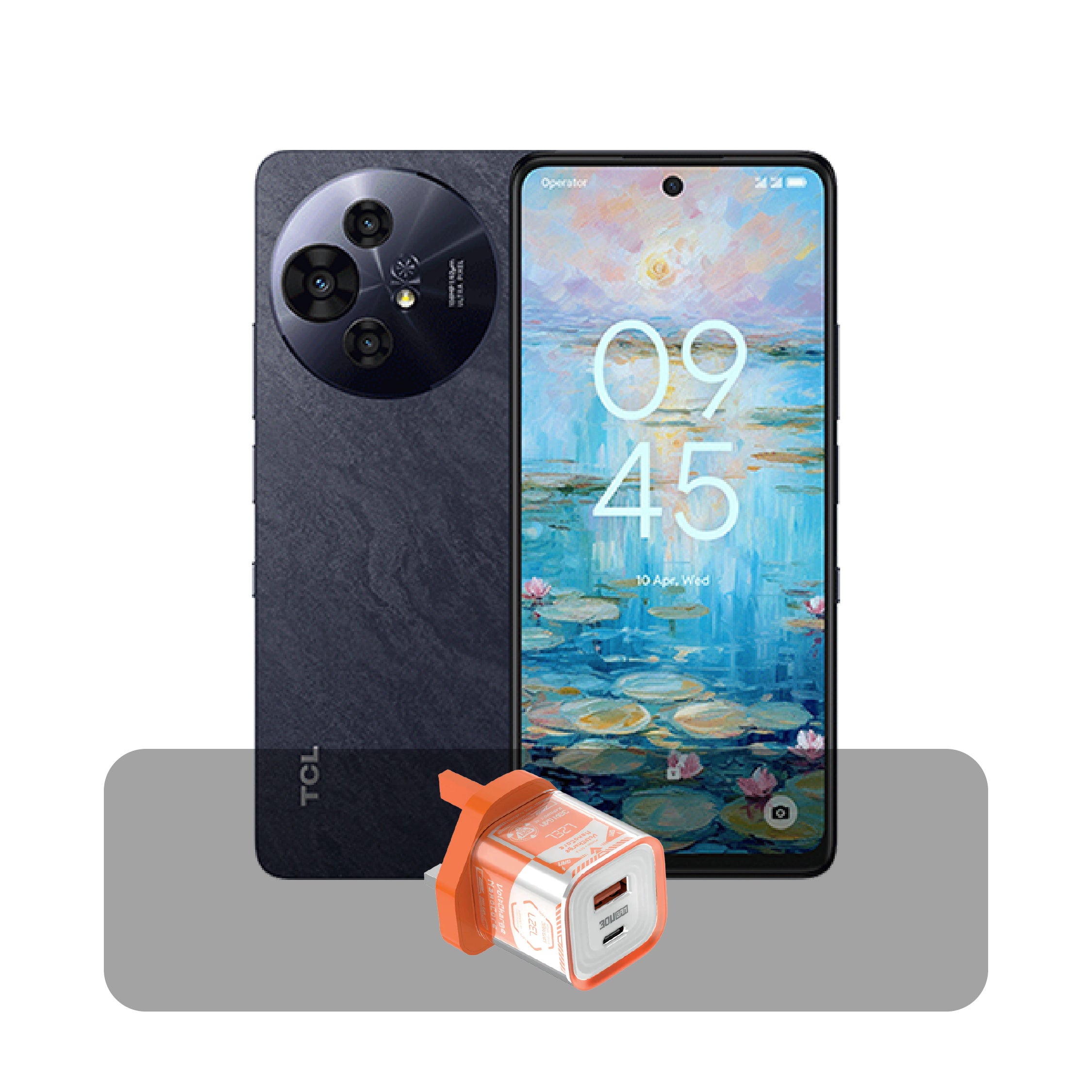 TCL 50 NXTPAPER 5G – 6.8″ 120Hz - 108MP - 8 GB + 8 GB RAM - 256 GB Storage - 5,010 mAh Battery - AI-Boosted Power + Bundle Offer | Moon Gray