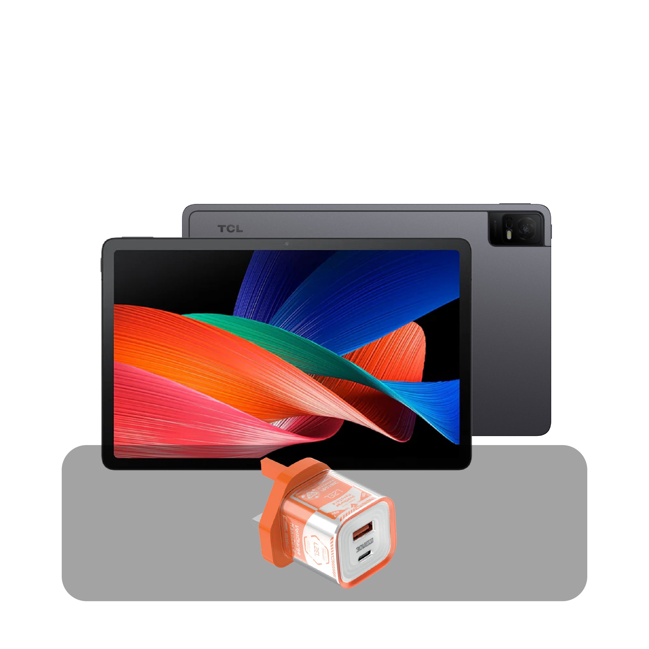 TCL Tab 11 LTE – 10.95″ 2K NXTVISION - 4 GB RAM - 128 GB Storage - 8,000 mAh Battery + Bundle Offer | Gray