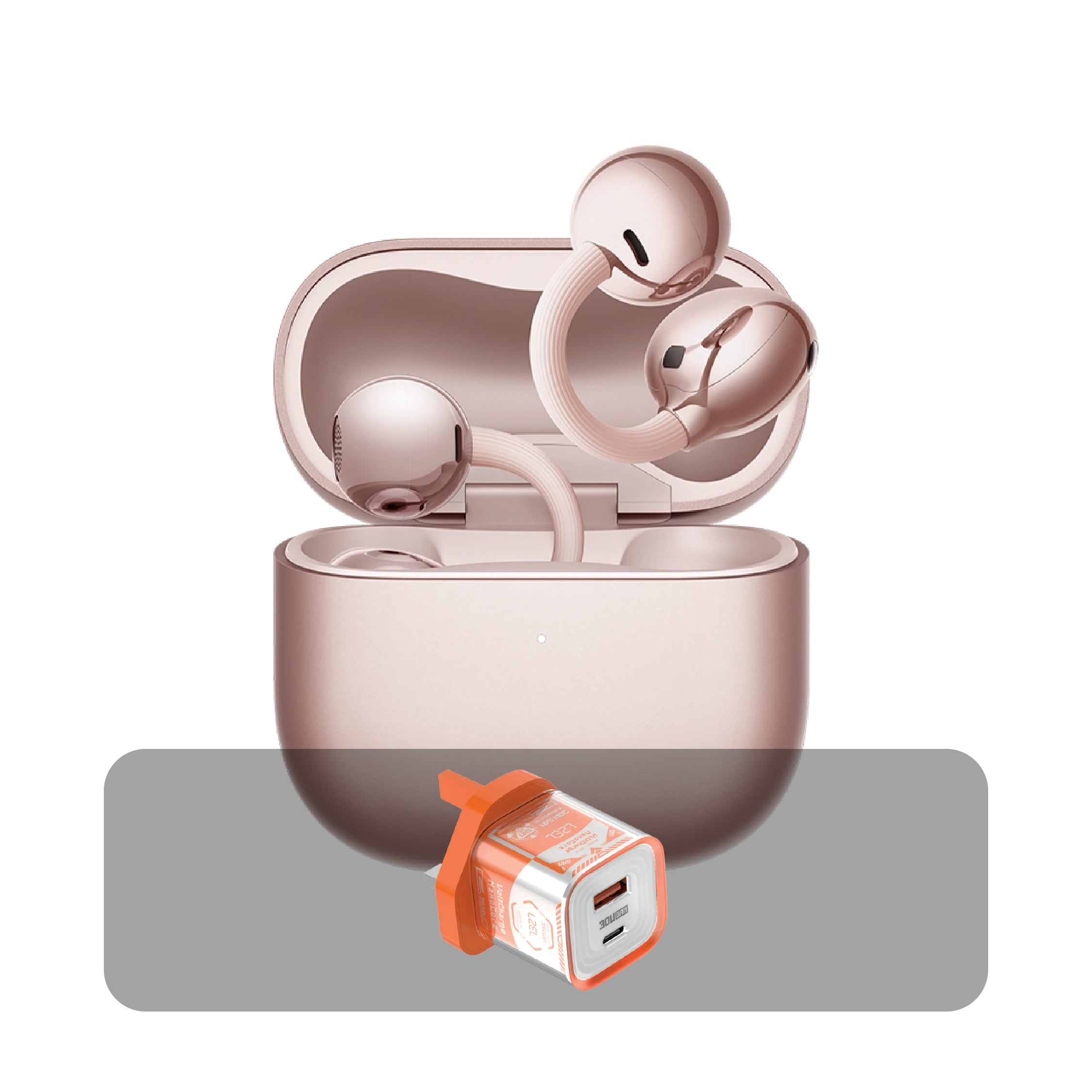 Huawei FreeClip 2 Wireless Earbuds + Bundle Offer |  Rose Gold