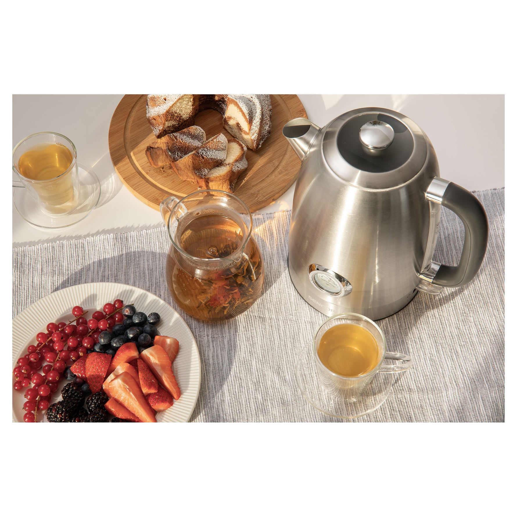 Sencor 1.7-liter stainless steel electric kettle
