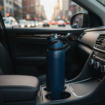 Asli Global 600ml Stainless Steel Metal Canteen for Travel Water Bottle | Blue