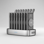 محطة الطاقة المحمولة من أسلي جلوبال 10000 مللي أمبير  × 8 تدعم الشحن اللاسلكي|أسود