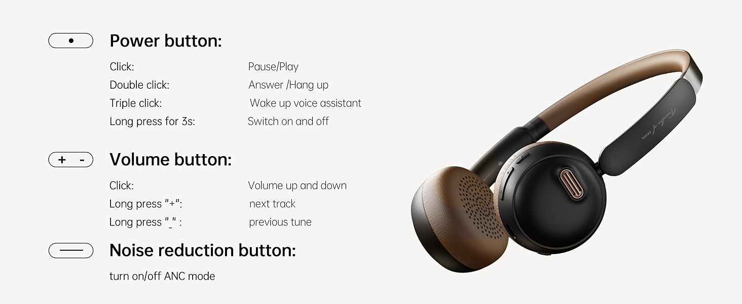 FingerTime Bluetooth Headset Roam | Black