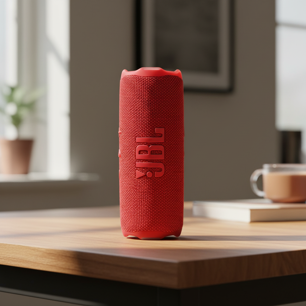 JBL Flip 7 Portable Waterproof and Drop-Proof Speaker | Red