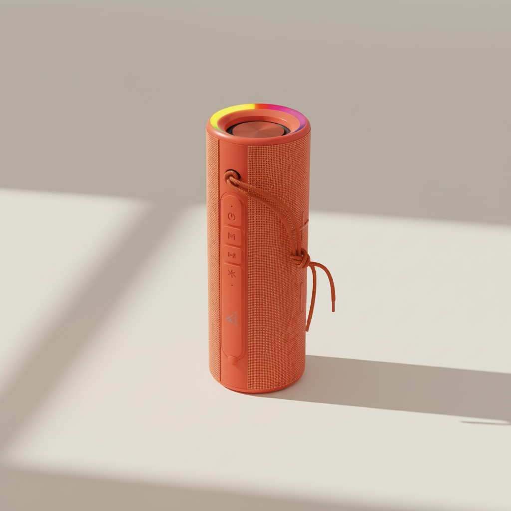 Asli Global Soundwave Pro True Wireless Speaker | Vitality Orange