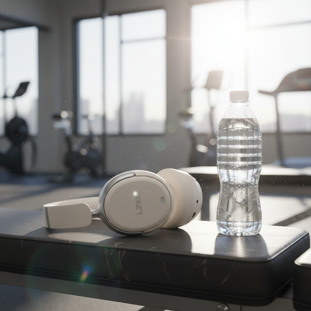 LZEL Sonique Pulse Wireless Stereo Headphones | White