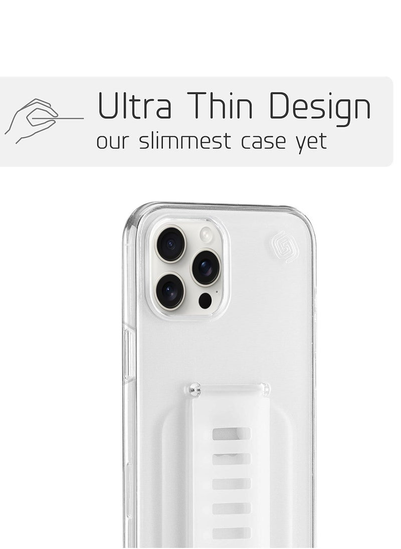 كڤر حماية Boost لهاتف iPhone 15 Pro من Grip2u | شفاف