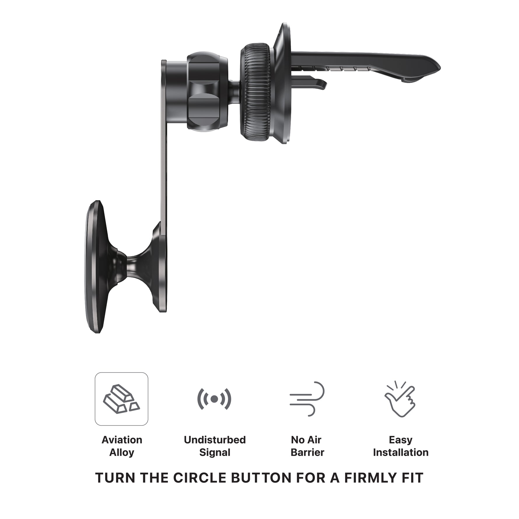 حامل هاتف للسيارة من  أسلي جلوبال مغناطيسي