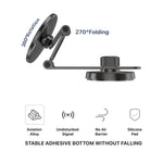 حامل للهاتف من  أسلي جلوبال للسيارة مغناطيسي | أسود