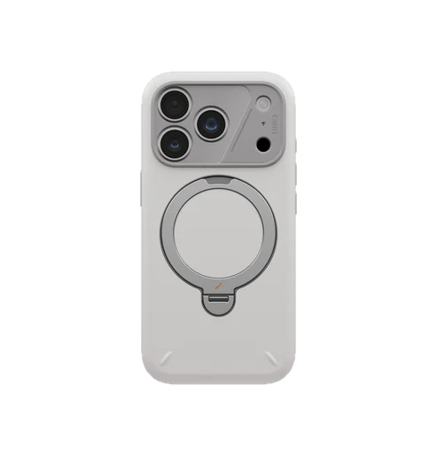 كڤر حماية UNIQ ELIX مقاوم للبصمات مع حامل 360° متوافق مع MagSafe لهاتف iPhone 18 Pro 