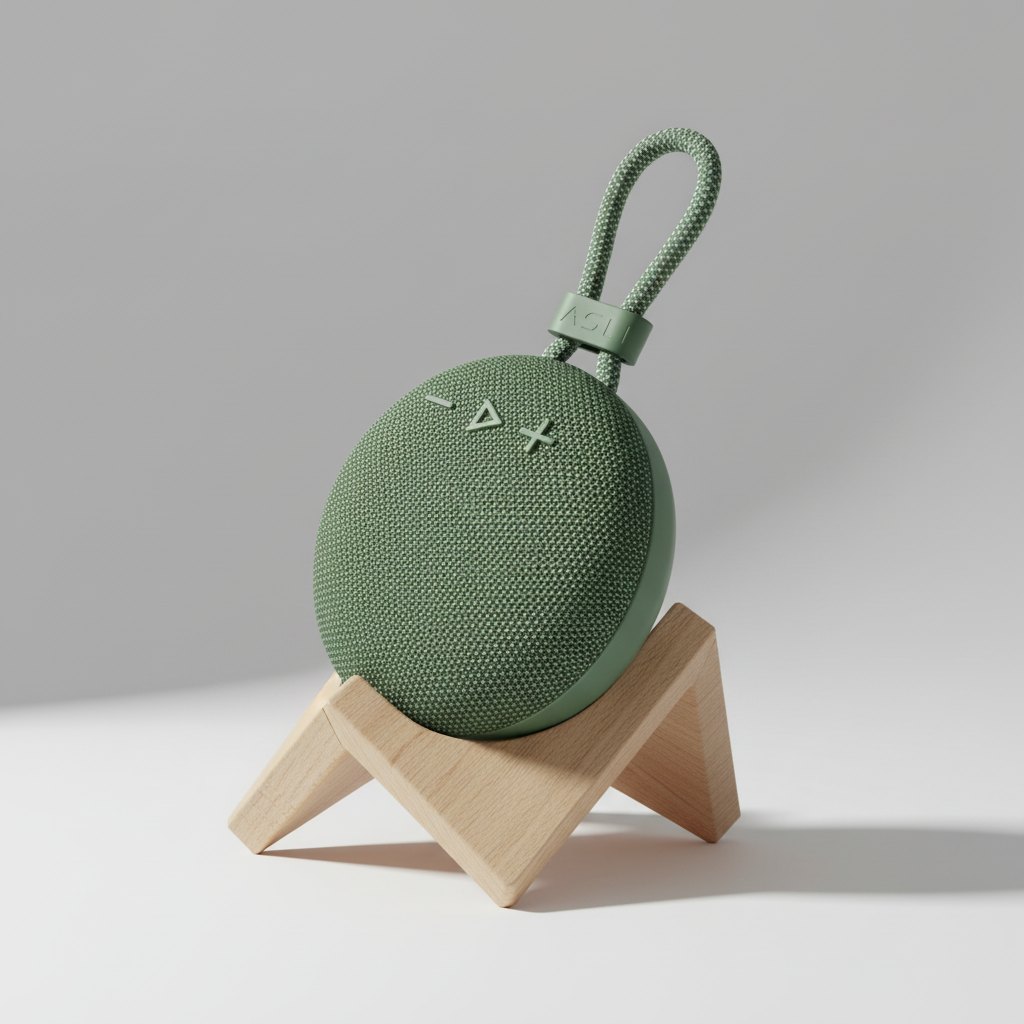 Asli Global Sound Wave Aura True Wireless Speaker | Spruce Green