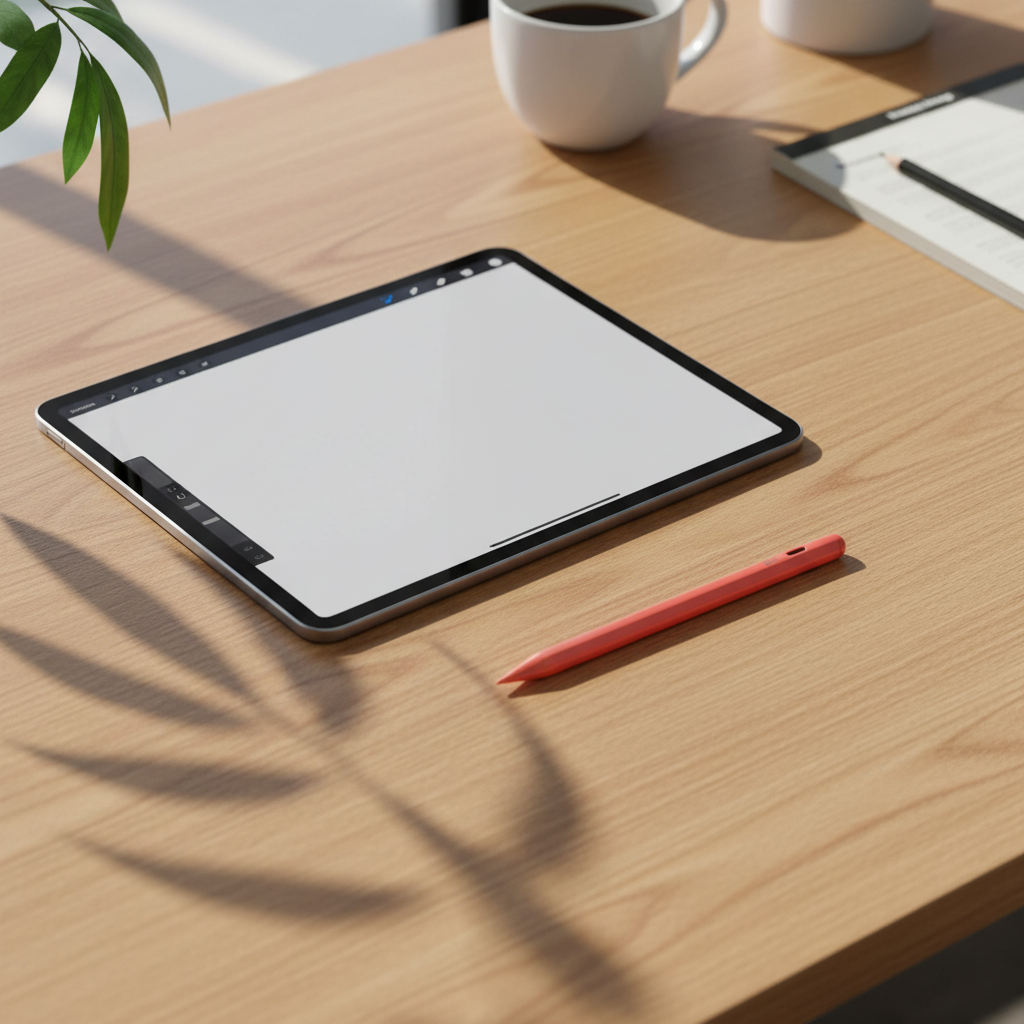 LZEL Pro-Touch Stylus iPad Pencil With Palm Rejection | Red