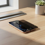 كڤر حماية شاشة من ليزل لهاتف iPhone 16 Pro Max من الزجاج المقوى بصلابة 9H للخصوصية