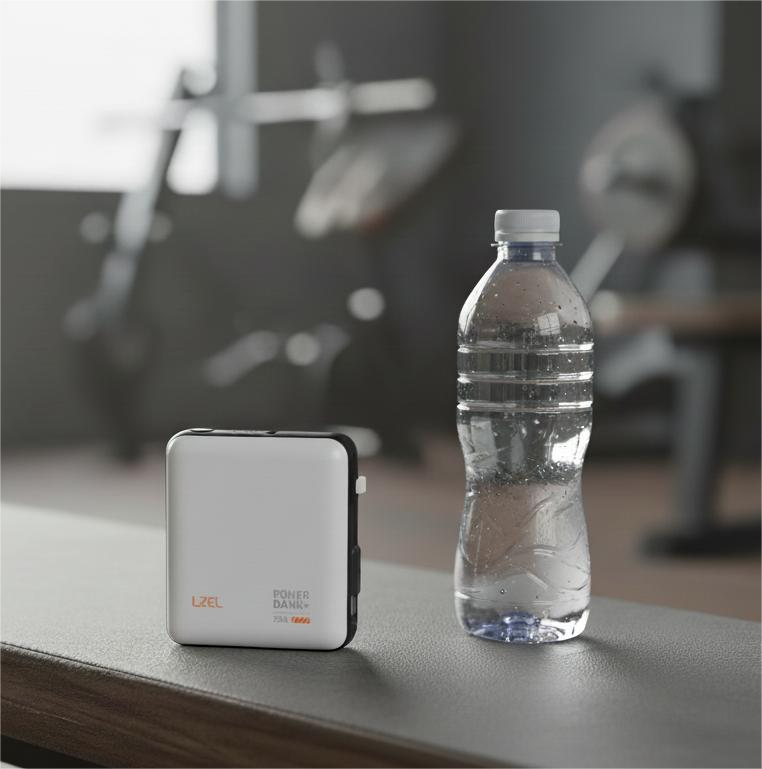 LZEL ZenoFlex Volt Mini 10000mAh PD Power Bank | White