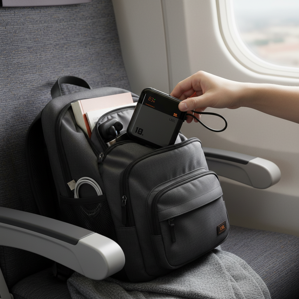 LZEL ZenoFlex Charge+ Mini 10000mAh PD Power Bank | Gray