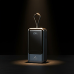 بطارية شحن متنقلة  أسلي جلوبال 2 كابلين 2 يو اس بي 20000 مللي أمبير PD | رمادي