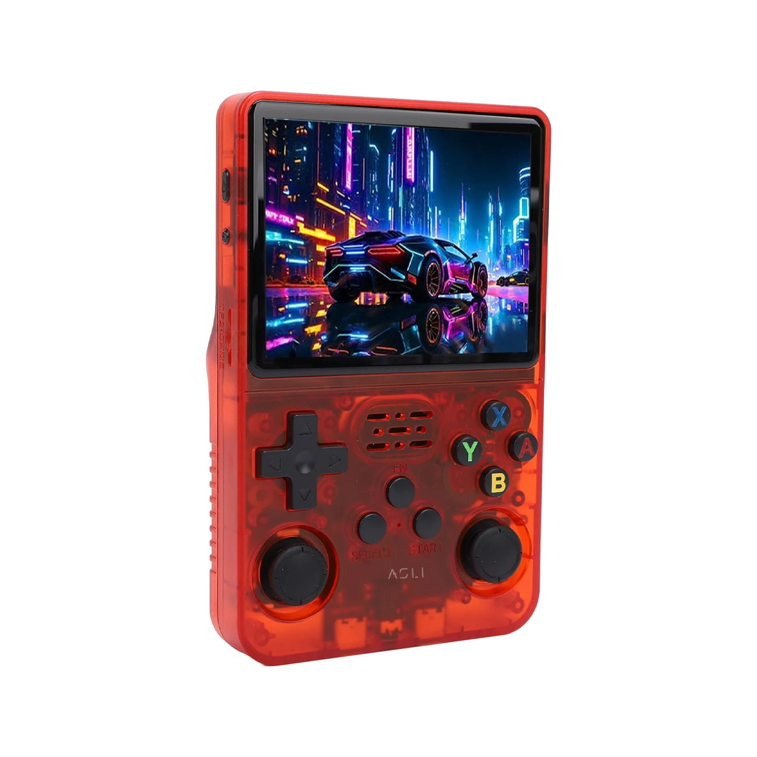 Asli Global Xretro Engine 3.5 Xretro Handheld Game Console With Linux System 128GB | Red