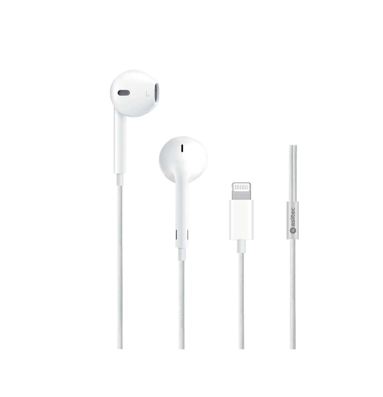 aslitec Wired Earphones with Copper Ring Driver & DAC Chip