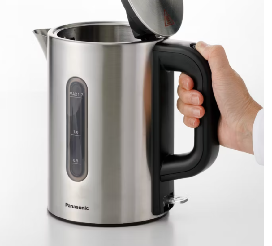 Panasonic Electric Kettle in a Stylish Stainless Steel Design 1.7L LED Indicator