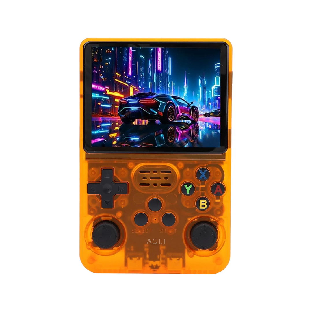 Asli Global Xretro Engine 3.5 Xretro Handheld Game Console With Linux System 128GB | Orange