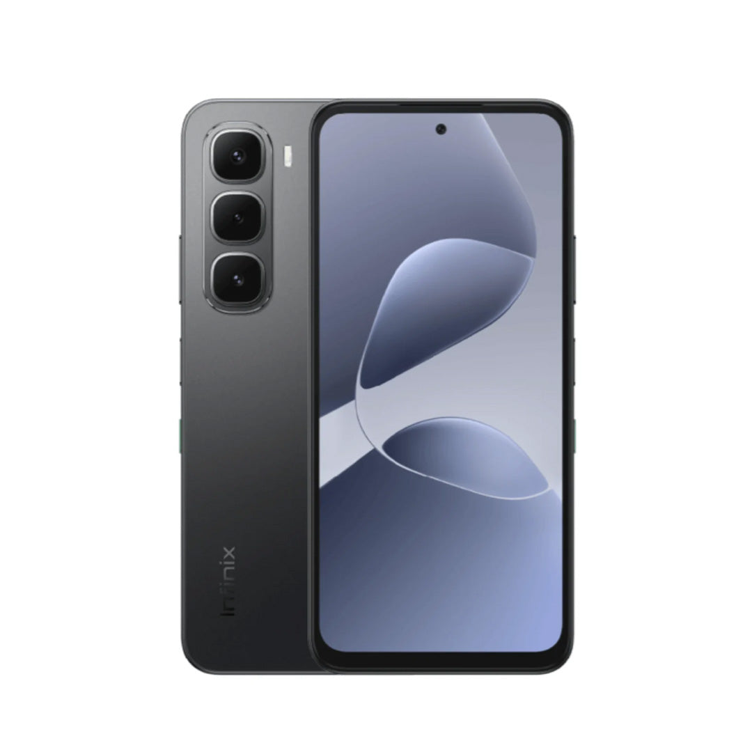 هاتف Infinix Hot 60i 4G – مساحة تخزين 128GB / رام 4+4GB، بطارية بسعة 5160mAh | أسود