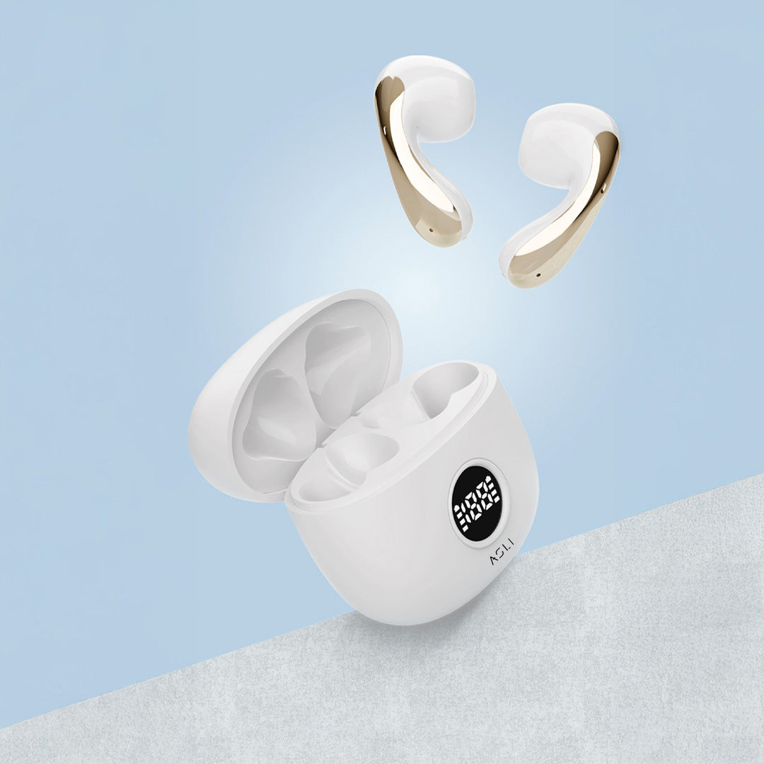 Asli Global EchoPods Pro TWS Bluetooth Earbuds with Touch Control IPX4 | White