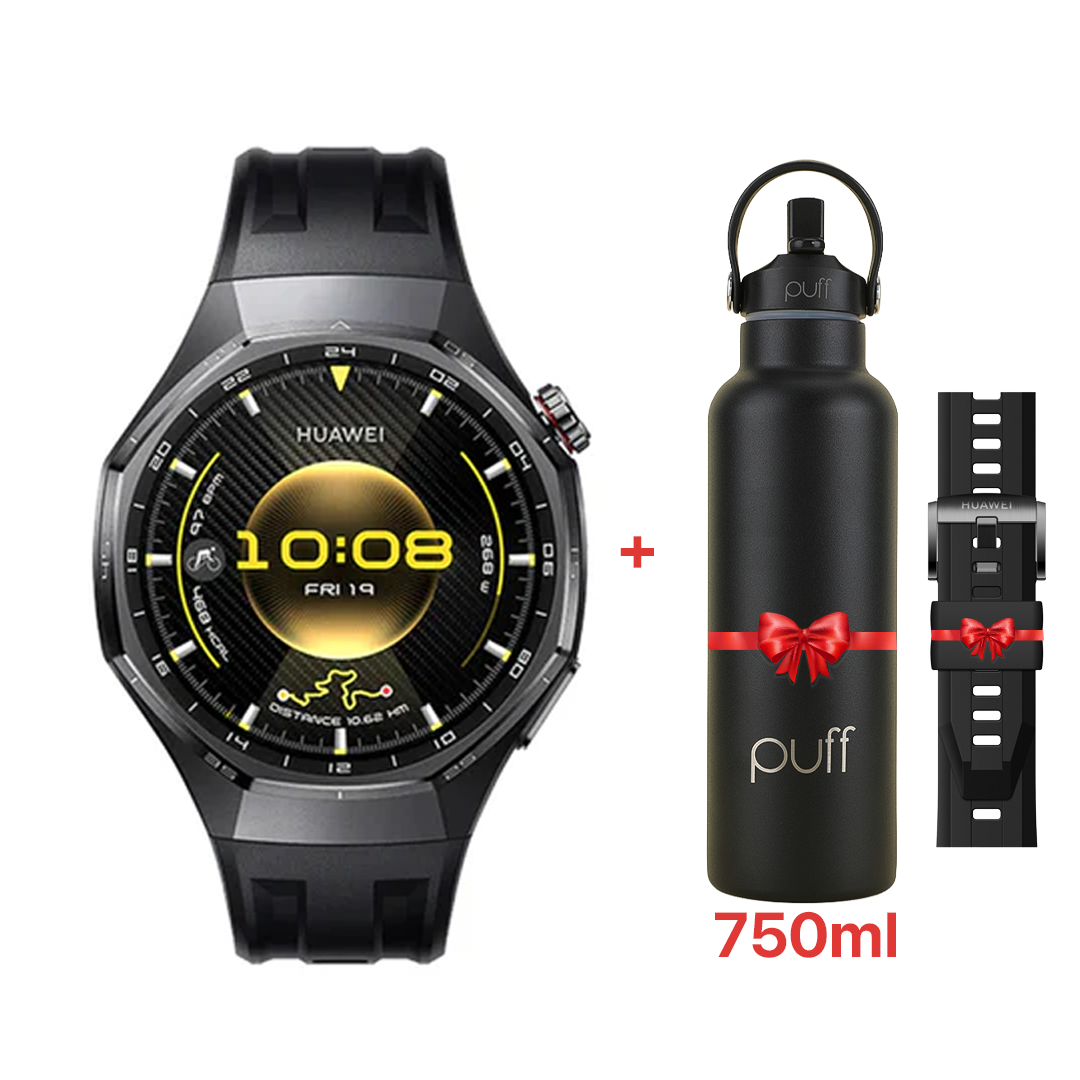 ساعة ذكية GT6 Pro بمقاس 46 مم من Huawei | أسود