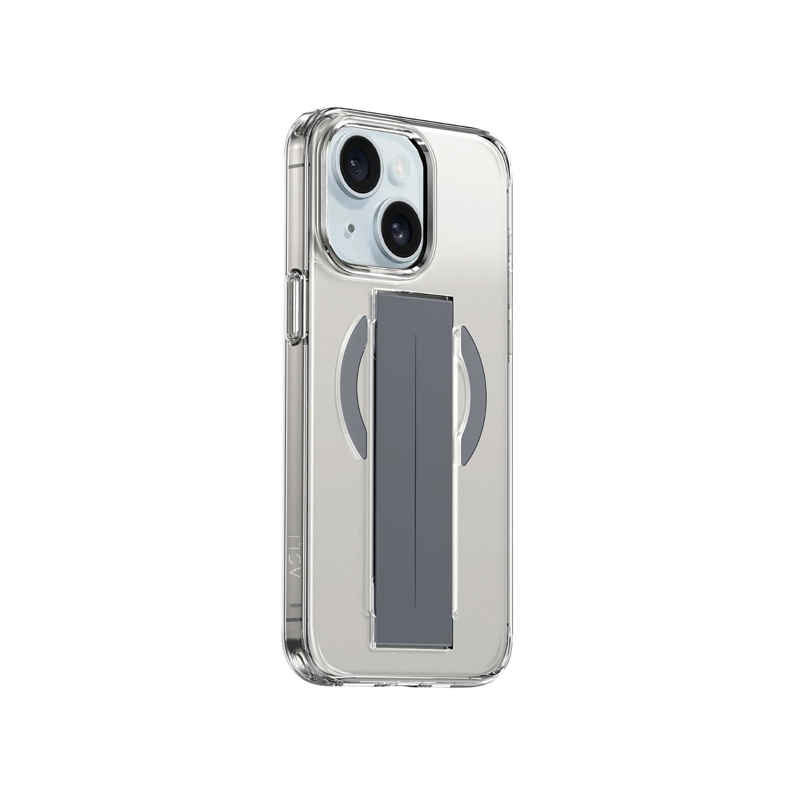 Asli Global iPhone 15 Case With Silicone Grip & Magsafe | Titanium