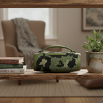 LZEL Aquilasonus Pro Portable Waterproof Bluetooth Speaker With RGB Lights | camouflage