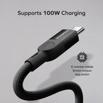 Momax Maglink USB-C to USB-C Magnetic Cable 1m | Black