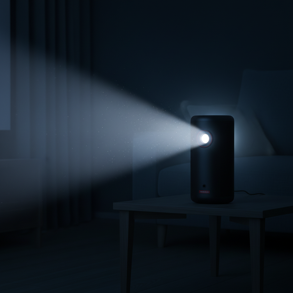 Nebula Capsule 3 Portable Smart Projector with Full HD, Google TV & Dolby Audio | Black