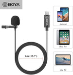 Boya Digital Lavalier Microphone Type-C