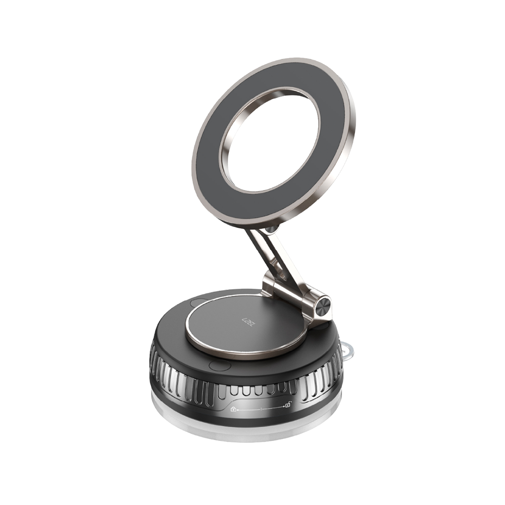 حامل مغناطيسي قوي من Lzel Mountmag Drive مع شفط MagSafe ومغناطيس N52
