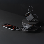 بطارية متنقلة ZenoFlex Charge+ Mini من ليزل بسعة 10000 مللي أمبير بتقنية الشحن السريع PD | رمادي