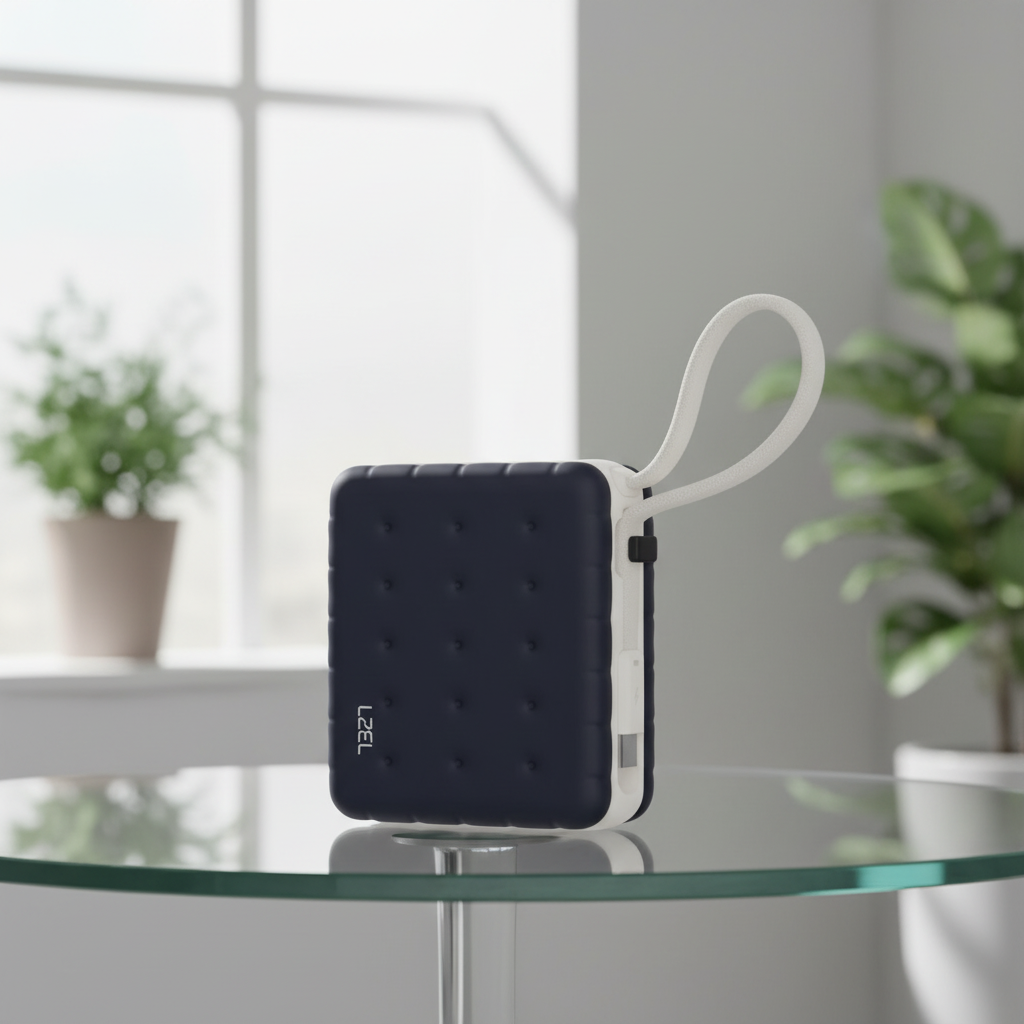 LZEL ZenoFlex MaxLux Mini 10000mAh PD Power Bank | Navy Blue