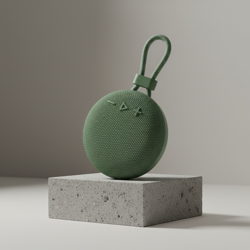 Asli Global Sound Wave Aura True Wireless Speaker | Spruce Green