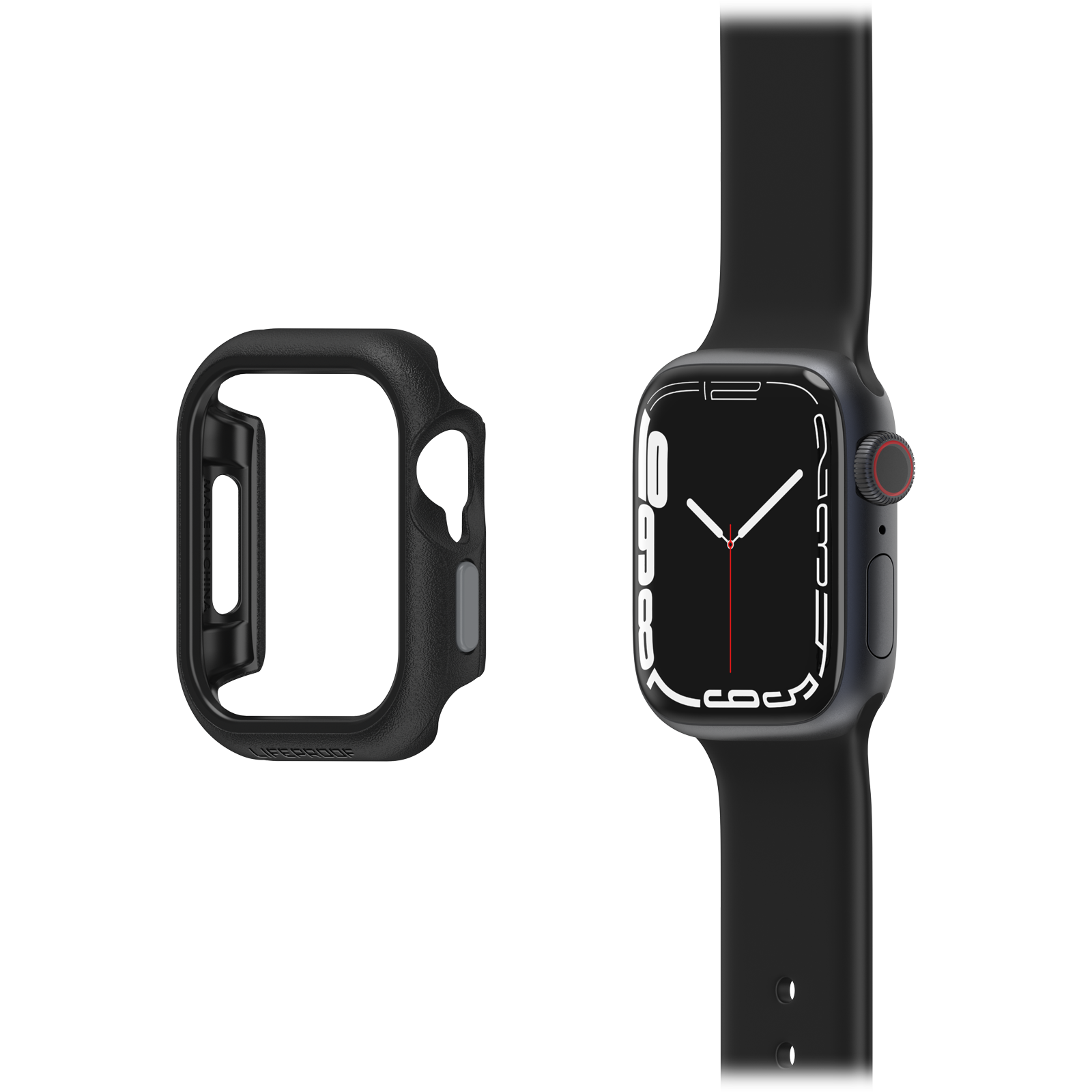 Lifeproof Apple Watch 41mm Series 8 Bumper Case Black