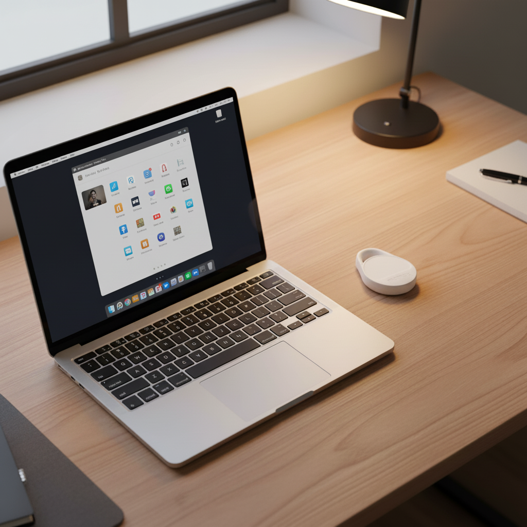 جهاز تتبع Pinpop Lite من Momax | أبيض